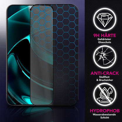 NALIA Blickschutzglas für Google Pixel 10 Pro XL – Härte 9H & Kratzfest – ANTISPYX (Privacy Full-Cover) – Marke aus Berlin