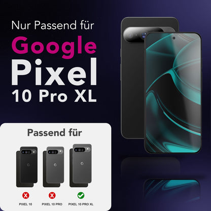 NALIA Blickschutzglas für Google Pixel 10 Pro XL – Härte 9H & Kratzfest – ANTISPYX (Privacy Full-Cover) – Marke aus Berlin