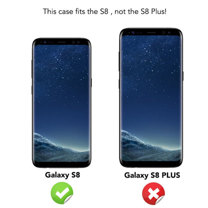 NALIA 360 Grad Hülle für Samsung Galaxy S8, Full Cover Handy Schutzhülle Case