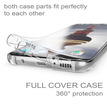 NALIA 360 Grad Hülle für Samsung Galaxy S8 Plus, Full Cover Rundum Doppel Schutz