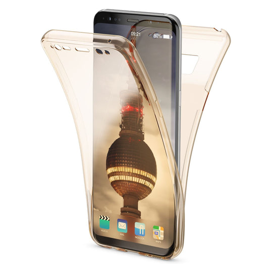 NALIA 360 Grad Hülle für Samsung Galaxy S8 Plus, Full Cover Rundum Doppel Schutz