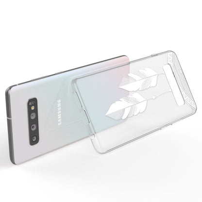 NALIA Hülle kompatibel mit Samsung Galaxy S10, Motiv Handyhülle Slim Silikon Case Cover Schutzhülle Dünn Durchsichtig, Etui Handy-Tasche Backcover Transparent Bumper Skin