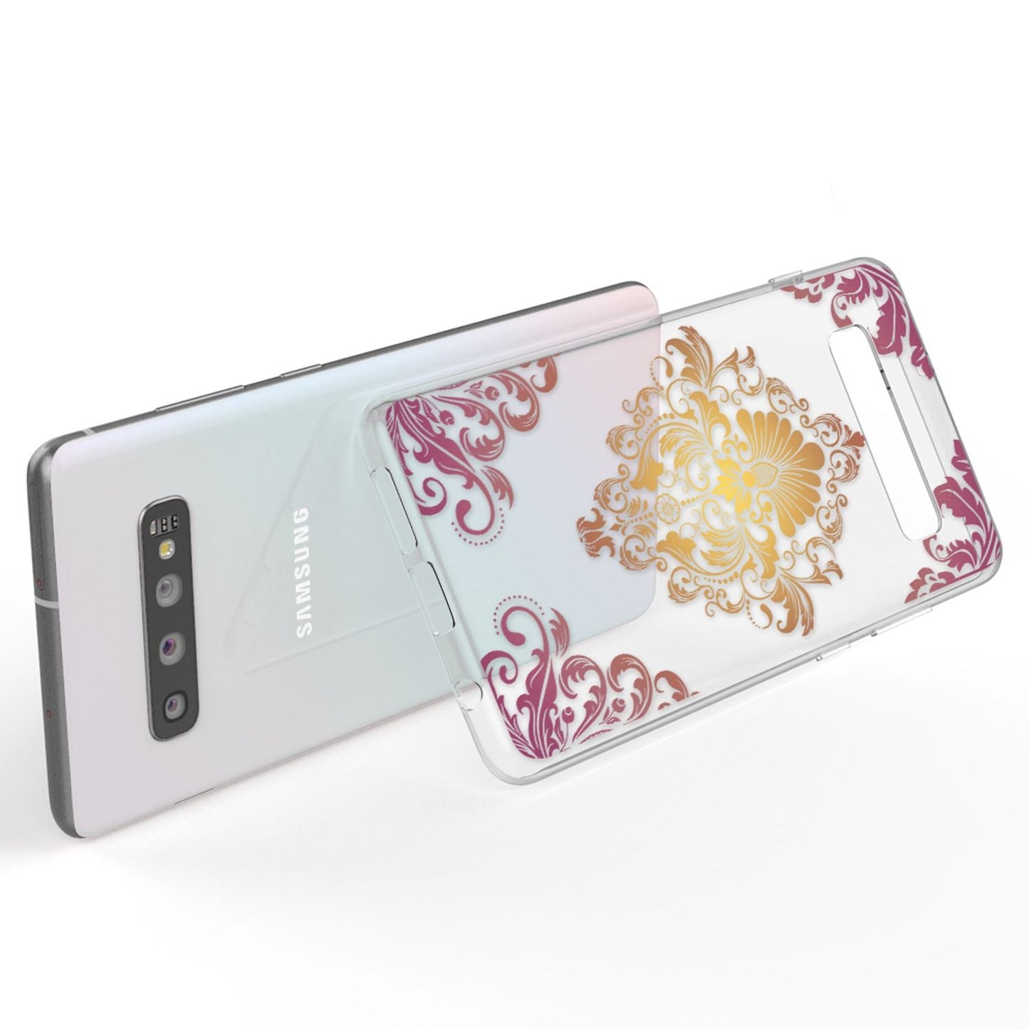 NALIA Hülle kompatibel mit Samsung Galaxy S10, Motiv Handyhülle Slim Silikon Case Cover Schutzhülle Dünn Durchsichtig, Etui Handy-Tasche Backcover Transparent Bumper Skin