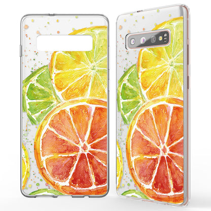NALIA Handyhülle kompatibel mit Samsung Galaxy S10 Plus, Ultra-Slim Silikon Hülle Motiv Case Cover Crystal Schutzhülle, Durchsichtig Etui Handy-Tasche Backcover Transparent Bumper