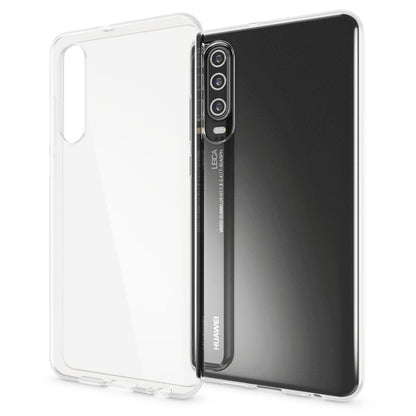 NALIA Transparente Silikonhülle für Huawei P30 – Anti-Gelb & Rutschfest – GLAZE (Handyhülle Kristallklar, Schlank & Stoßfest) – Marke aus Berlin
