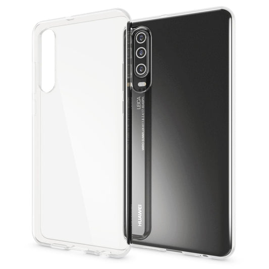 NALIA Handyhülle für Huawei P30 Hülle, Dünne Durchsichtige Silikon Schutzhülle