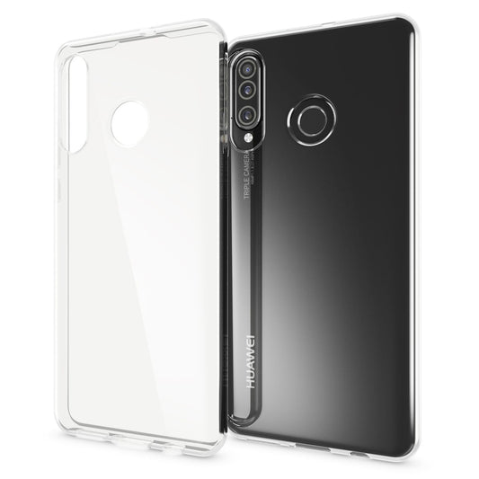 NALIA Transparente Silikonhülle für Huawei P30 Lite – Anti-Gelb & Rutschfest – GLAZE (Handyhülle Kristallklar, Schlank & Stoßfest) – Marke aus Berlin