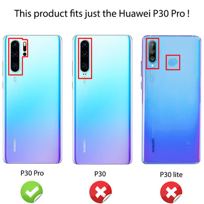 NALIA Hülle kompatibel mit Huawei P30 Pro, Motiv Handyhülle Ultra-Slim Silikon Case Crystal Cover Schutzhülle Durchsichtig Dünn, Handy-Tasche Backcover Transparent Bumper