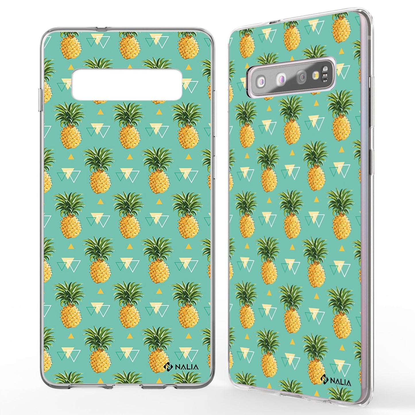 NALIA Handy Hülle für Samsung Galaxy S10, Slim Silikon Hülle Motiv Case Cover