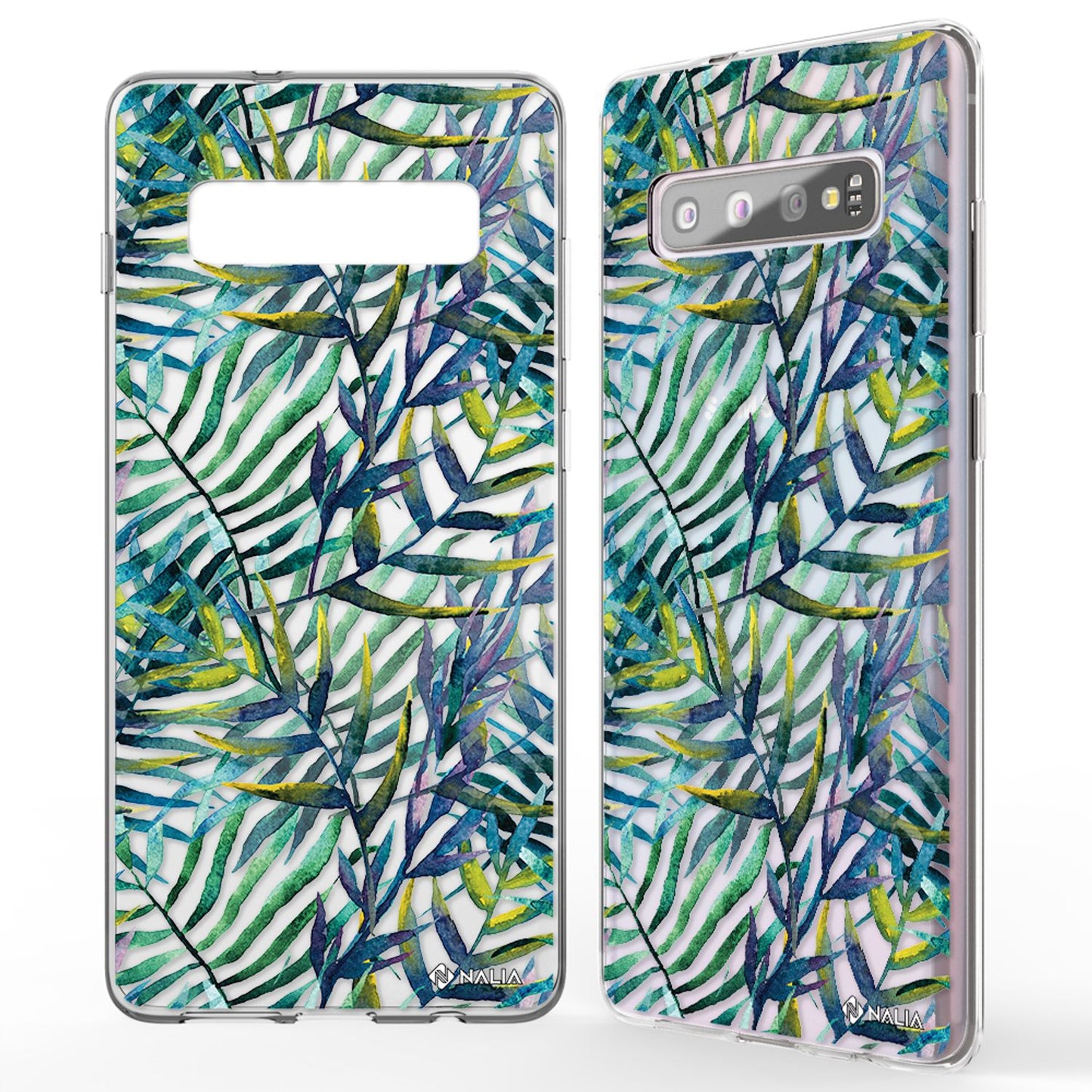 NALIA Handy Hülle für Samsung Galaxy S10, Slim Silikon Hülle Motiv Case Cover