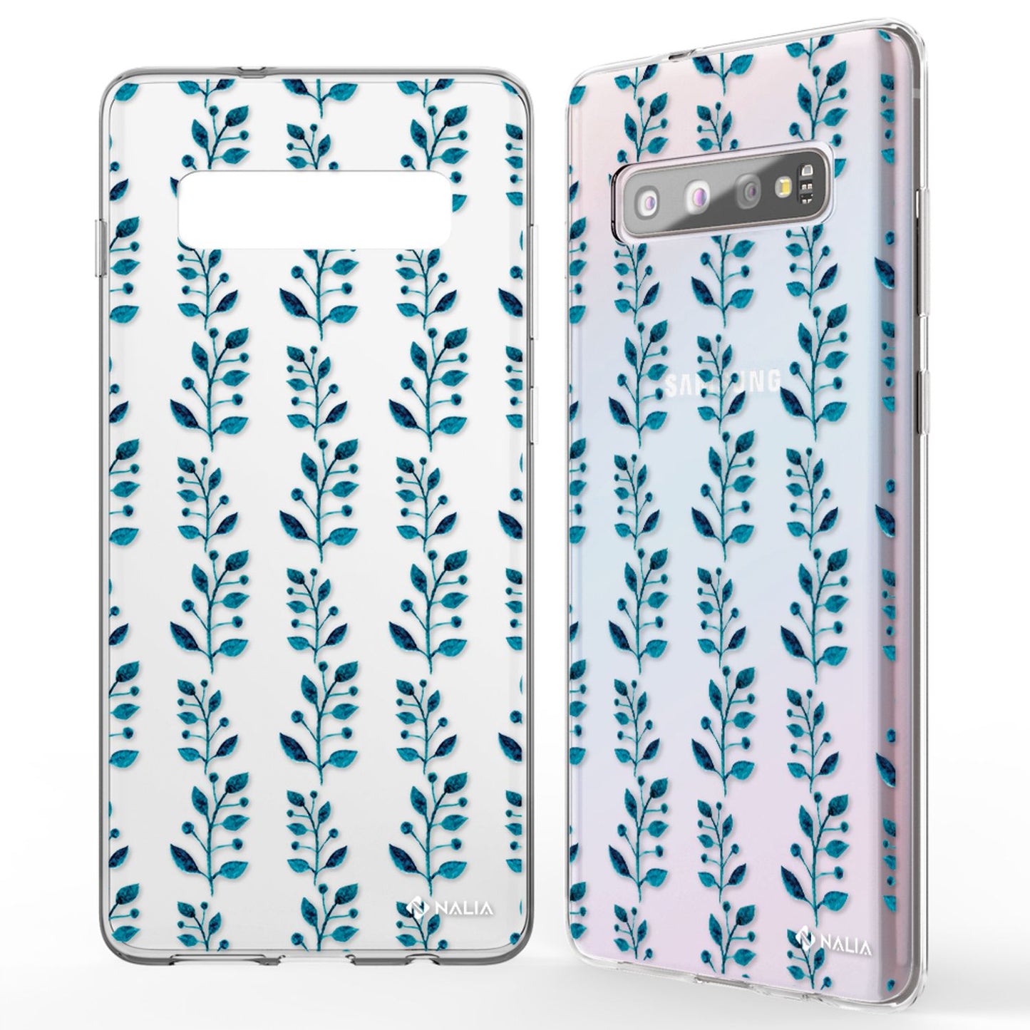 NALIA Handy Hülle für Samsung Galaxy S10, Slim Silikon Hülle Motiv Case Cover