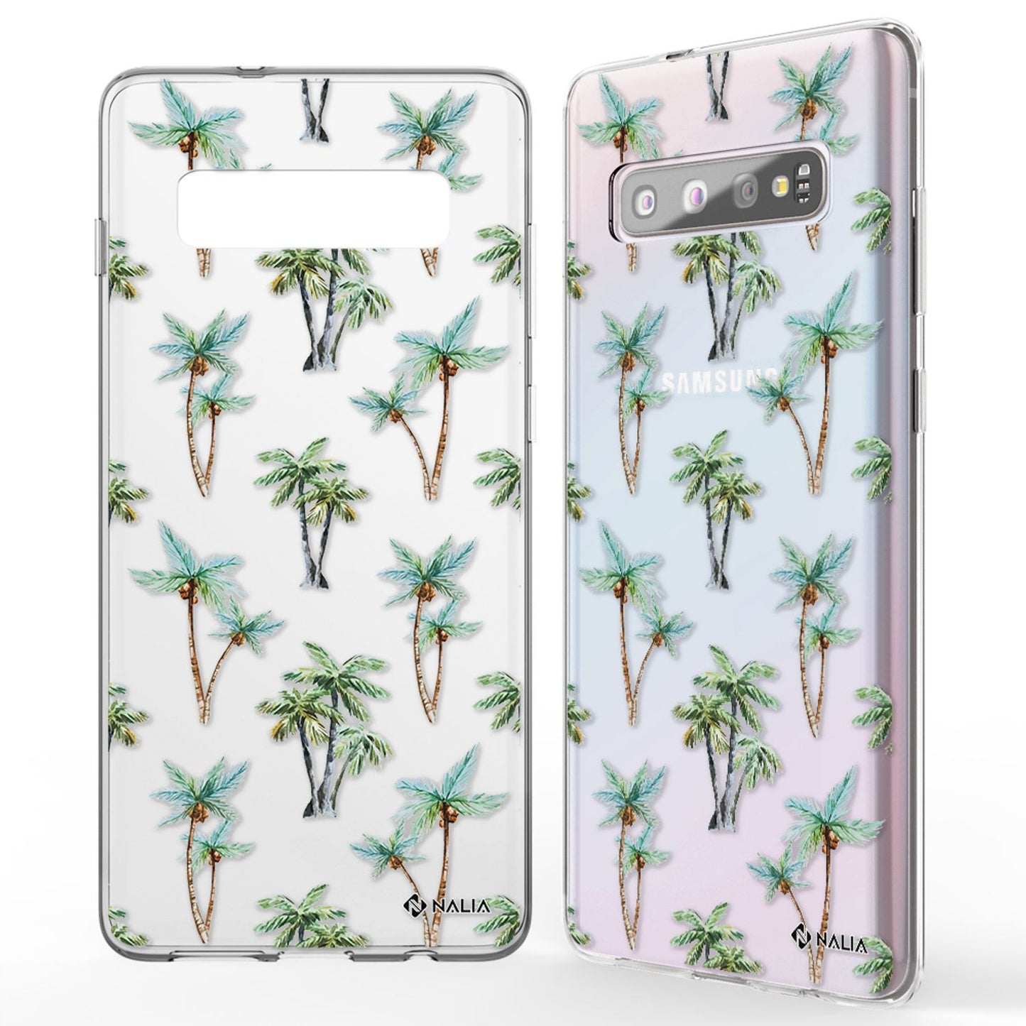 NALIA Handy Hülle für Samsung Galaxy S10, Slim Silikon Hülle Motiv Case Cover