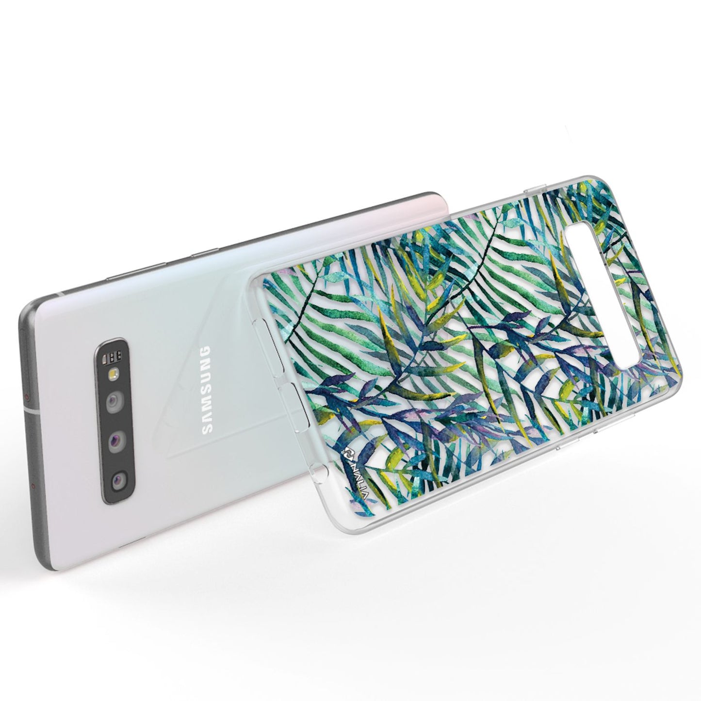 NALIA Handy Hülle für Samsung Galaxy S10, Slim Silikon Hülle Motiv Case Cover
