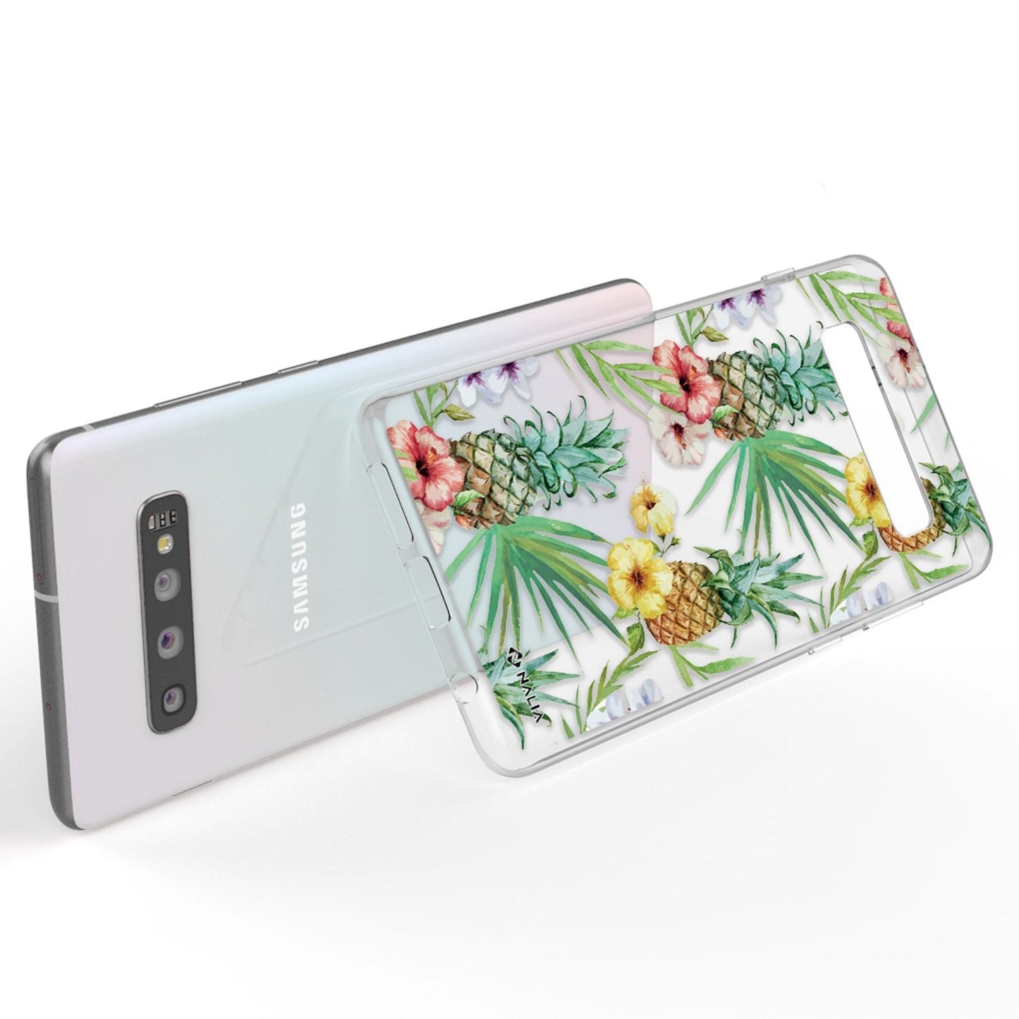 NALIA Handy Hülle für Samsung Galaxy S10, Slim Silikon Hülle Motiv Case Cover