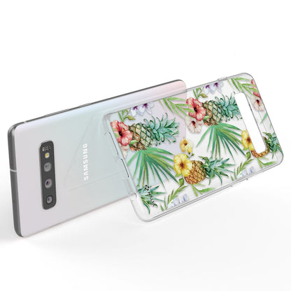 NALIA Handy Hülle für Samsung Galaxy S10, Slim Silikon Hülle Motiv Case Cover