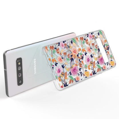 NALIA Handy Hülle für Samsung Galaxy S10, Slim Silikon Hülle Motiv Case Cover