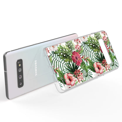 NALIA Handy Hülle für Samsung Galaxy S10, Slim Silikon Hülle Motiv Case Cover