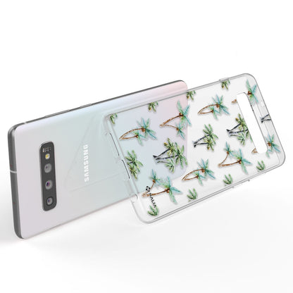 NALIA Handy Hülle für Samsung Galaxy S10, Slim Silikon Hülle Motiv Case Cover