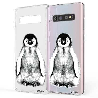 NALIA Handy Hülle für Samsung Galaxy S10, Slim Silikon Hülle Motiv Case Cover