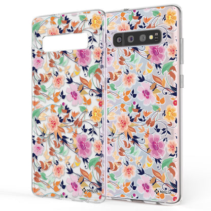NALIA Handy Hülle für Samsung Galaxy S10, Slim Silikon Hülle Motiv Case Cover