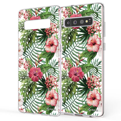 NALIA Handy Hülle für Samsung Galaxy S10, Slim Silikon Hülle Motiv Case Cover