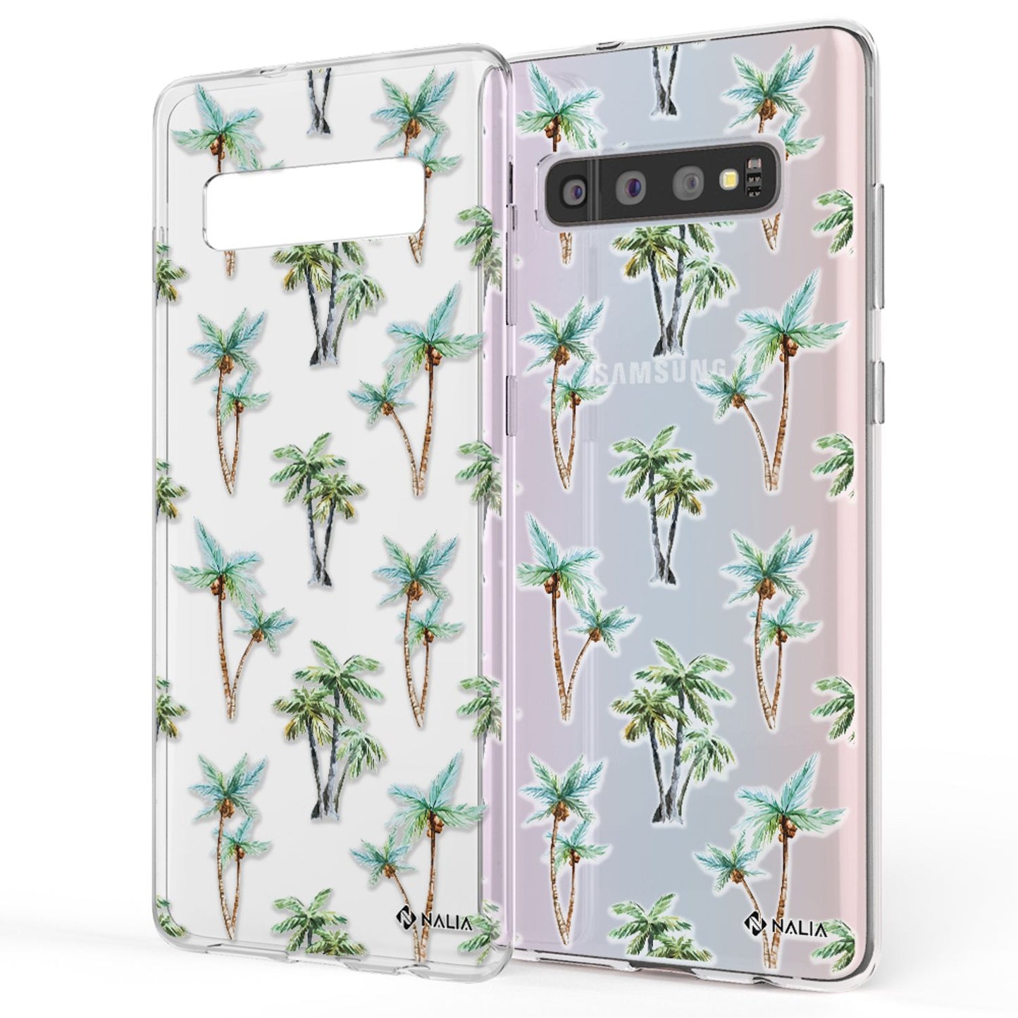 NALIA Handy Hülle für Samsung Galaxy S10, Slim Silikon Hülle Motiv Case Cover