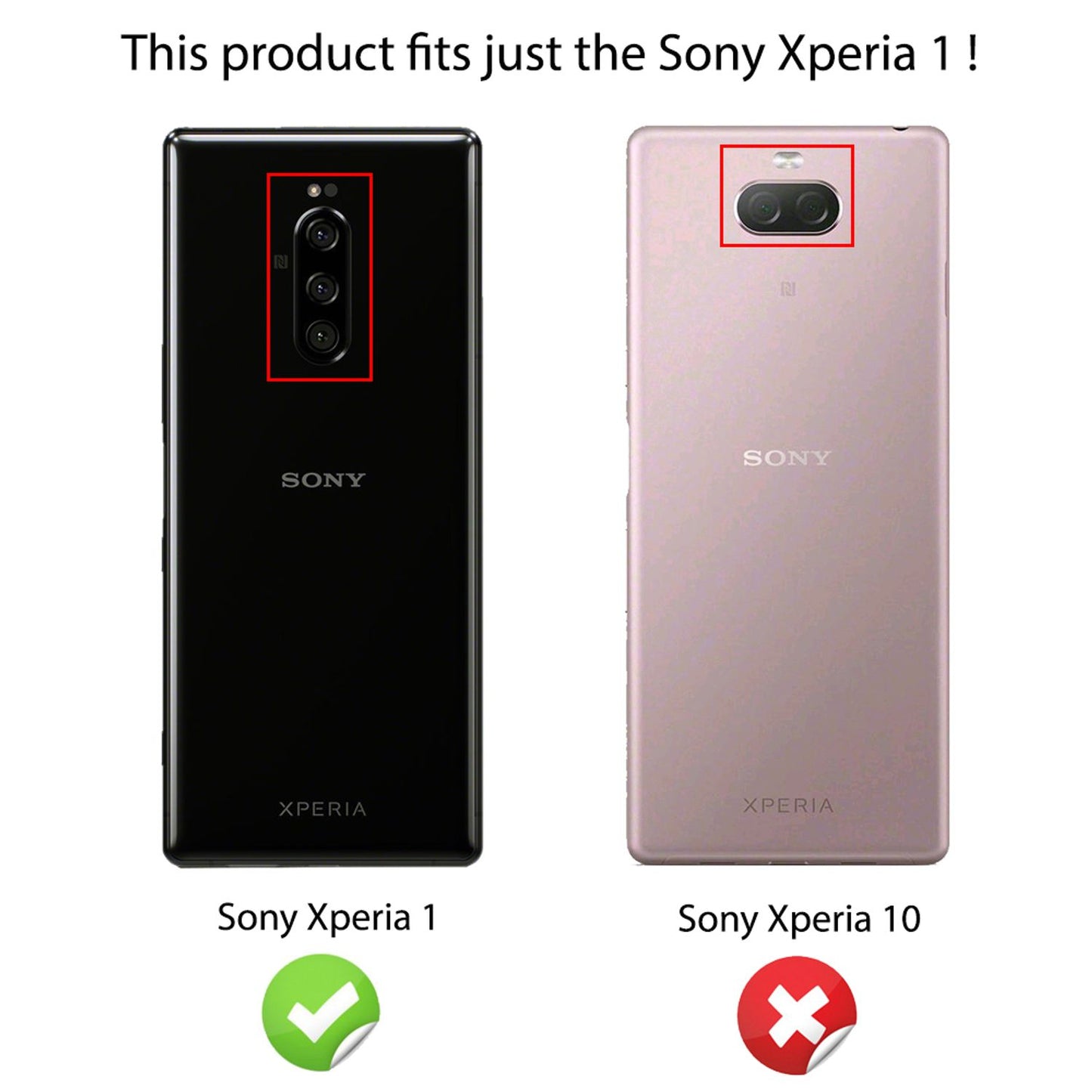NALIA Silikonhülle für Sony Xperia 1 – Rutschfest & Matt – VORTEX (Gebürstete Optik & Carbon Design) – Marke aus Berlin