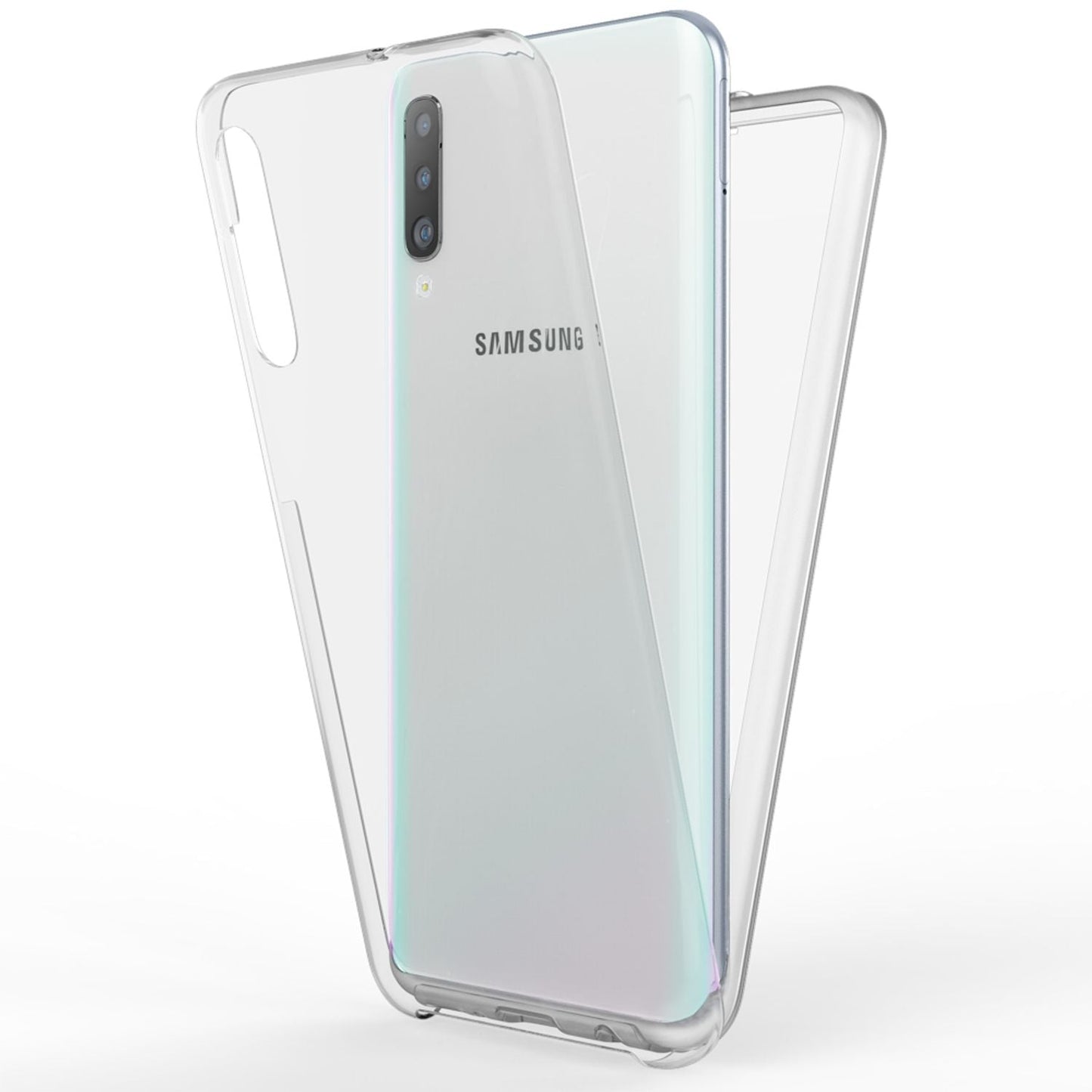 NALIA 360° Hülle für Samsung Galaxy A50 – Vorne & Hinten Schutz – 360GUARD (Full-Body Case) – Marke aus Berlin