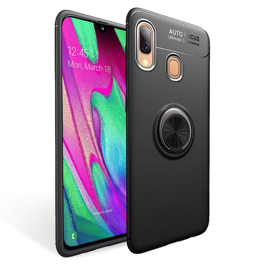 NALIA Handy Hülle für Samsung Galaxy A40, 360° Ring Case Cover Schutz Tasche
