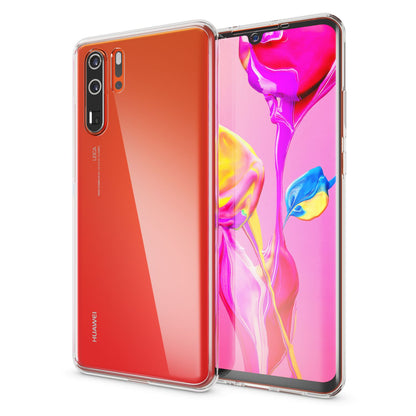 NALIA 360 Grad Handyhülle kompatibel mit Huawei P30 Pro, Dünne Full-Body Silikon Hülle Rundum Cover Case, Ultra-Slim Schutzhülle Handy-Tasche, Phone Komplett-Schutz & Displayschutz