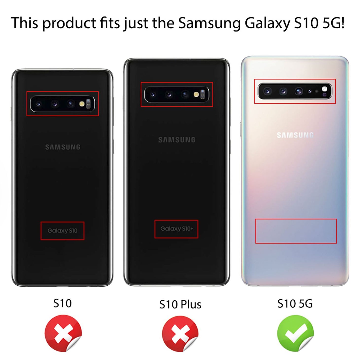 NALIA Glitzerhülle für Samsung Galaxy S10 5G – Funkelndes Silikon Case – DAZZLIN (Transparent & Stoßfest) – Marke aus Berlin