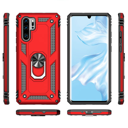 NALIA Ring Handy Hülle für Huawei P30 Pro, Case Cover Etui Display Schutz Glas NALIA Berlin