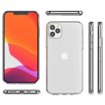 NALIA Transparente Silikonhülle für iPhone 11 Pro Max – Anti-Gelb & Rutschfest – GLAZE (Handyhülle Kristallklar, Schlank & Stoßfest) – Marke aus Berlin