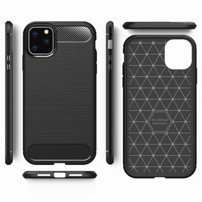 NALIA Design Case kompatibel mit Apple iPhone 11 Pro Hülle, Karbon Optik Stylische Handyhülle Stoßfeste Silikon Schutzhülle, Dünne Handy-Tasche Phone Cover Bumper Soft Skin Kratzfest