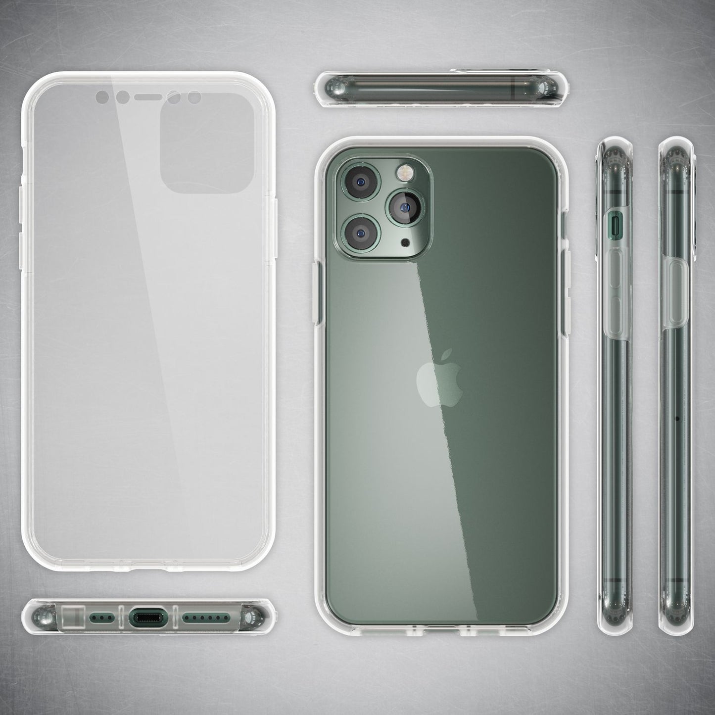 NALIA 360° Hülle für iPhone 11 Pro – Vorne & Hinten Schutz – 360GUARD (Full-Body Case) – Marke aus Berlin