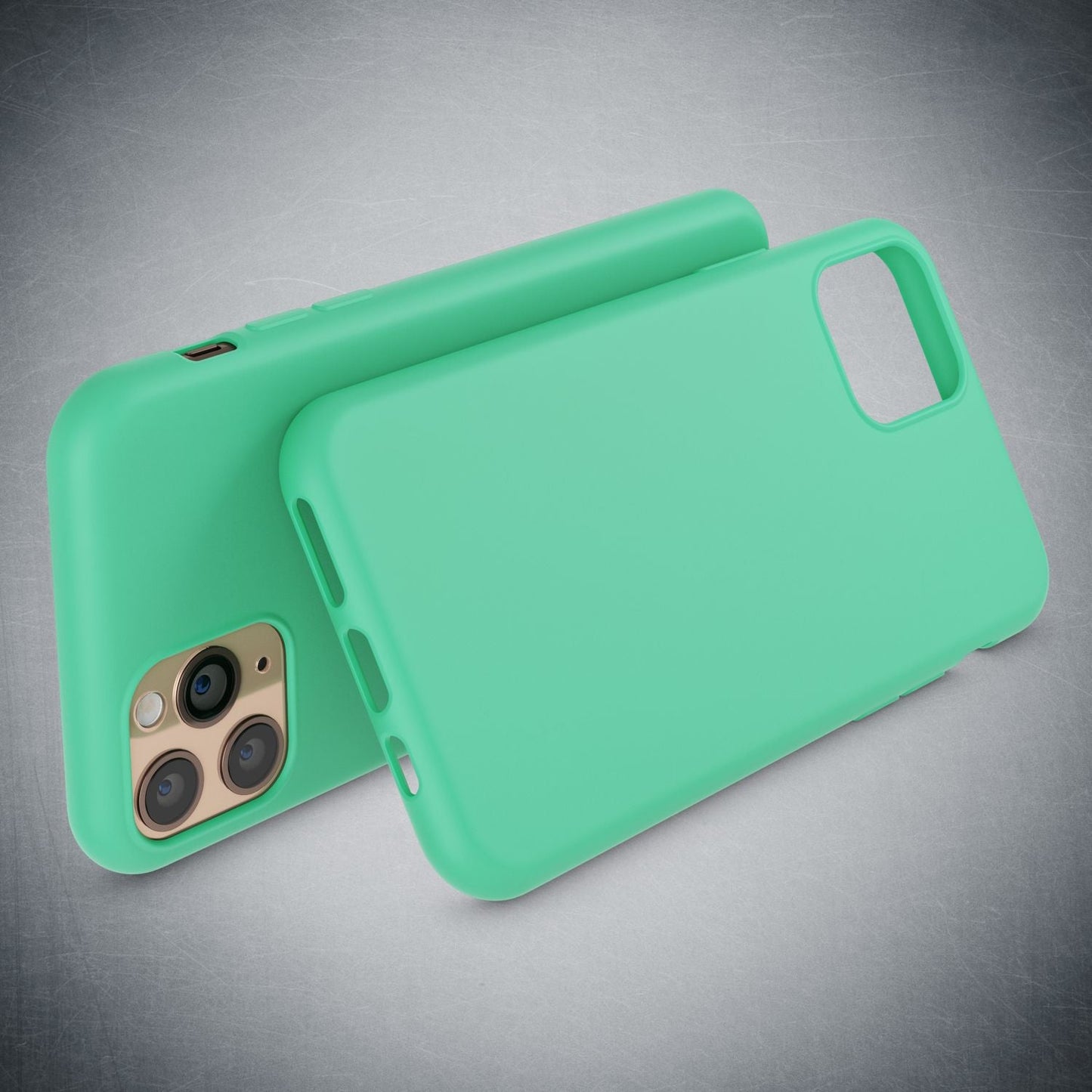 NALIA Neon Silikonhülle für iPhone 11 Pro Max – Soft-Touch & Signal-Neon – NEONSHOCK (Matte Schutzhülle) – Marke aus Berlin