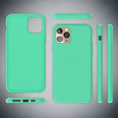 NALIA Neon Silikonhülle für iPhone 11 Pro Max – Soft-Touch & Signal-Neon – NEONSHOCK (Matte Schutzhülle) – Marke aus Berlin