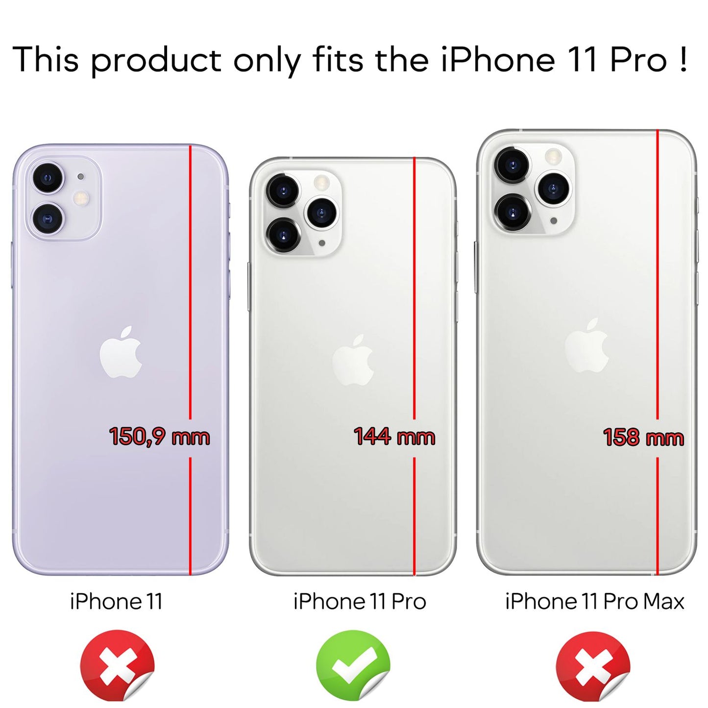 NALIA Neon Silikonhülle für iPhone 11 Pro – Soft-Touch & Signal-Neon – NEONSHOCK (Matte Schutzhülle) – Marke aus Berlin