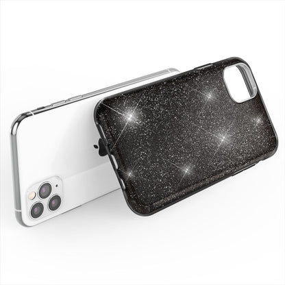 NALIA Glitzerhülle für iPhone 11 Pro – Funkelnder Glitzer-Look & Grip – SHINEPOP (Silikon Case) – Marke aus Berlin