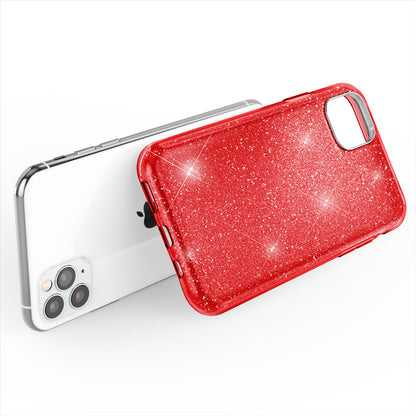 NALIA Glitzerhülle für iPhone 11 Pro – Funkelnder Glitzer-Look & Grip – SHINEPOP (Silikon Case) – Marke aus Berlin