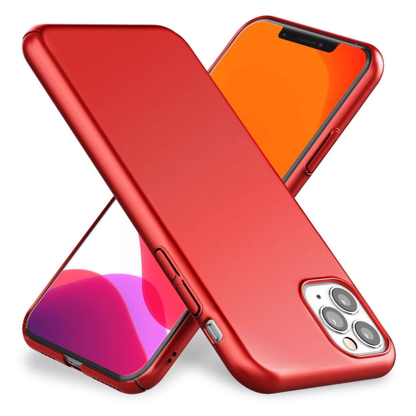 NALIA Ultra Slim Hardcase für iPhone 11 Pro Max – Anti-Fingerabdruck & 0.5mm Dünn – PUREFIT (Matt & Leicht) – Marke aus Berlin