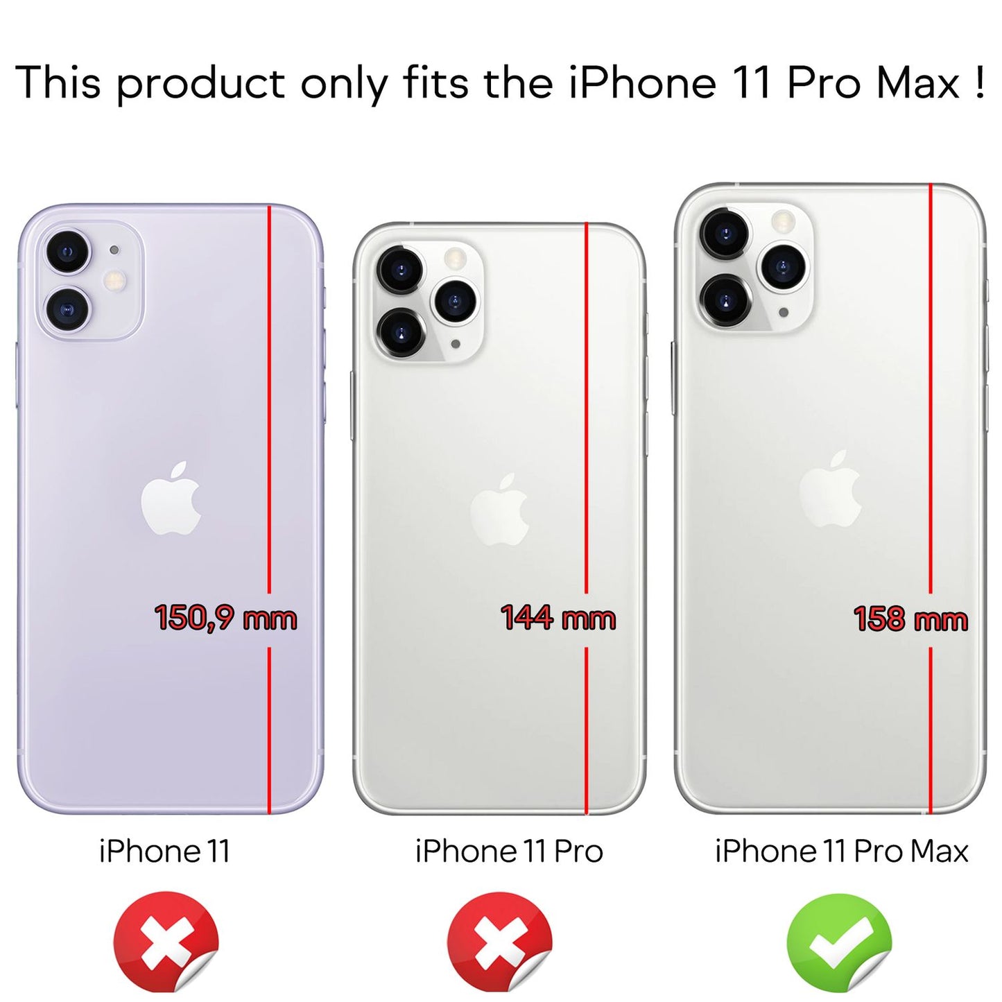 NALIA Marmor Glas Case für iPhone 11 Pro Max – Kratzfestes 9H Echtglas – MARBELLE (Silikon Bumper & Grip) – Marke aus Berlin
