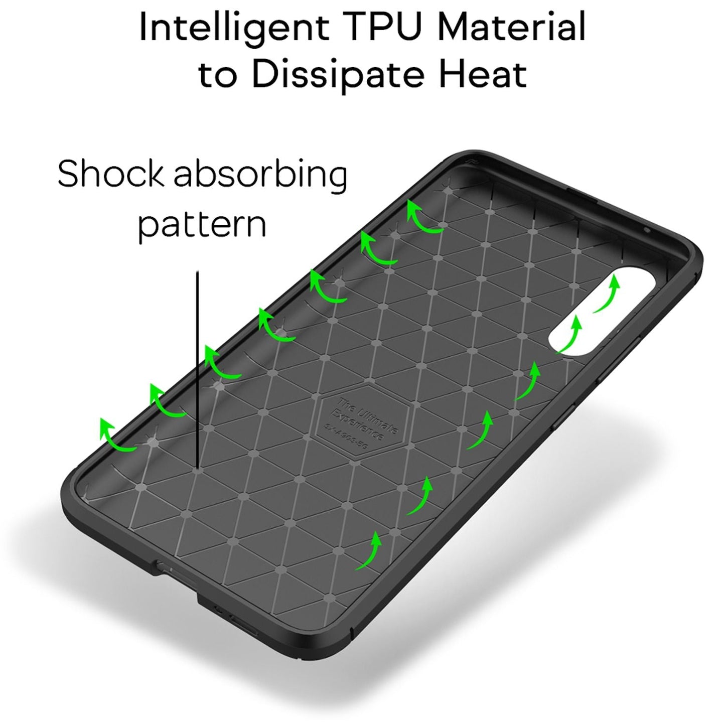 NALIA Carbon Look Handyhülle kompatibel mit Samung Galaxy A90 5G Hülle, Ultra-Slim TPU Silikon Smartphone Backcover Dünne Schutzhülle, Phone Soft Cover Case Handy-Tasche Etui Gummi Bumper - Schwarz