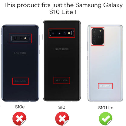 NALIA 360° Hülle für Samsung Galaxy S10 Lite – Vorne & Hinten Schutz – 360GUARD (Full-Body Case) – Marke aus Berlin