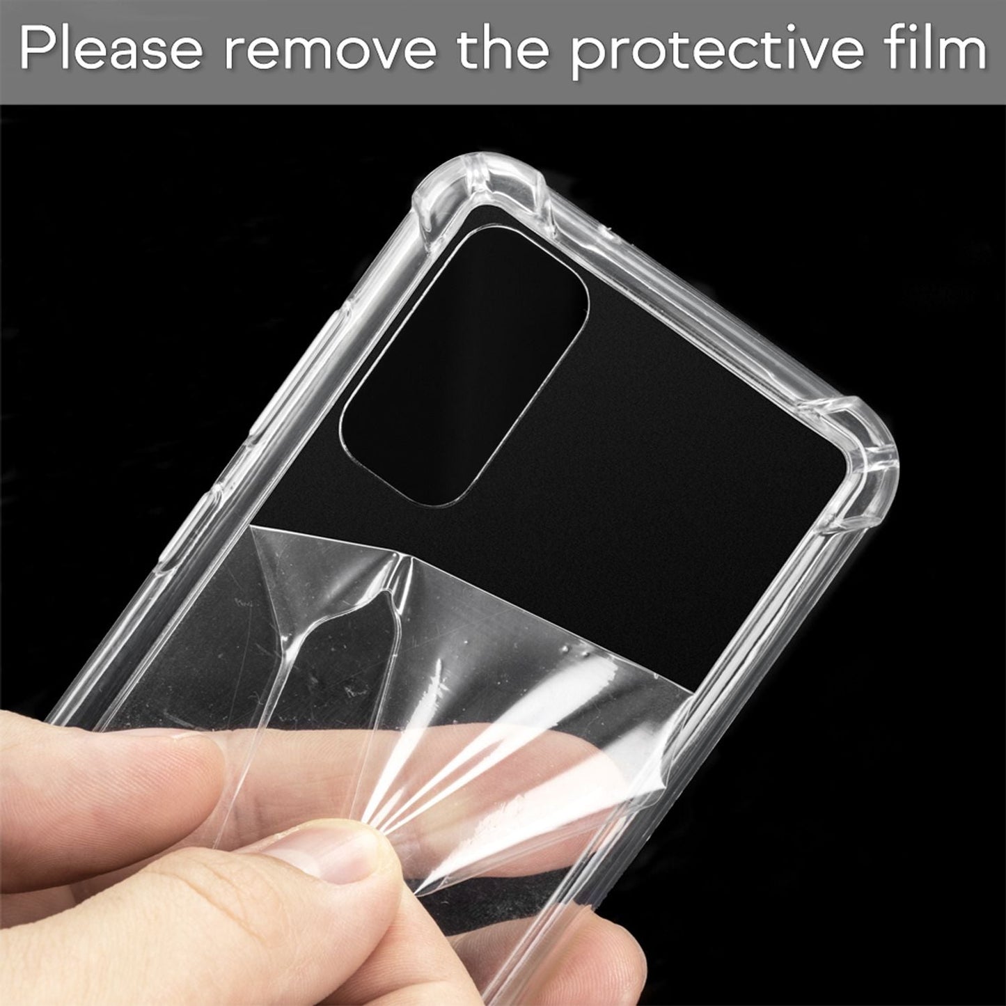 NALIA Handykette für Samsung Galaxy S20 Plus – Transparentes Hybrid-Case & Band – HANGIT (Anti-Gelb Rückseite & Verstellbar) – Marke aus Berlin
