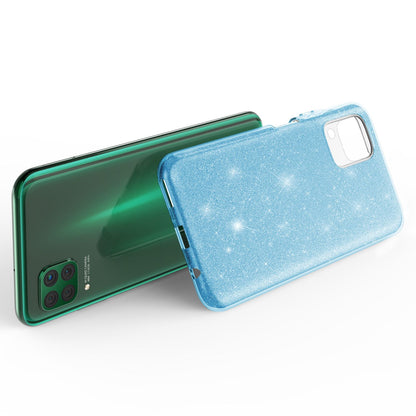 NALIA Glitzerhülle für Huawei P40 Lite – Funkelnder Glitzer-Look & Grip – SHINEPOP (Silikon Case) – Marke aus Berlin
