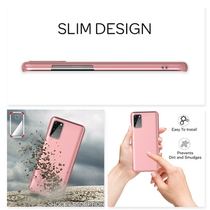 NALIA Ultra Slim Hardcase für Samsung Galaxy S20 Plus – Anti-Fingerabdruck & 0.5mm Dünn – PUREFIT (Matt & Leicht) – Marke aus Berlin