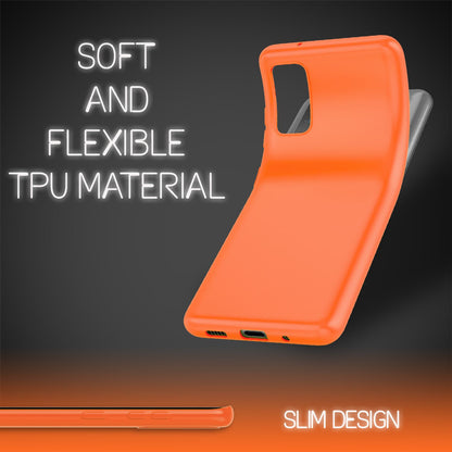 NALIA Neon Silikonhülle für Samsung Galaxy S20 – Soft-Touch & Signal-Neon – NEONSHOCK (Matte Schutzhülle) – Marke aus Berlin