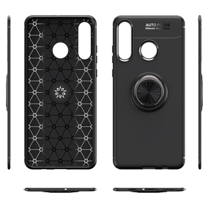 NALIA Ring Handyhülle kompatibel mit Huawei P40 lite E Hülle, Silikon Cover mit 360-Grad Finger-Halter für magnetische KFZ-Halterung, Schutzhülle Phone Case Handy-Tasche Etui Bumper