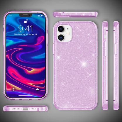 NALIA Glitzerhülle für iPhone 12 / 12 Pro – Funkelnder Glitzer-Look & Grip – SHINEPOP (Silikon Case) – Marke aus Berlin